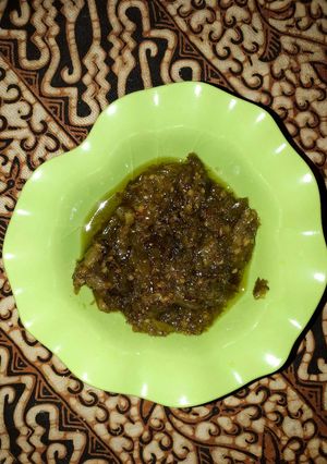 Foto resep Sambel goreng rawit hijau