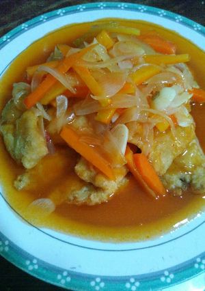 Foto resep Ayam fillet saus asam manis