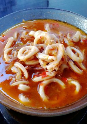 Foto resep Cumi Saus Tiram Pedas Manis