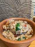 Risotto caprese