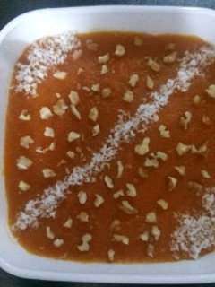 عکسی از دستور پوره کدو حلوایی