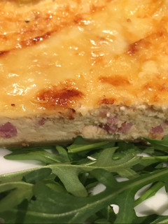 Una foto de Quiche de jamón dulce y bacon