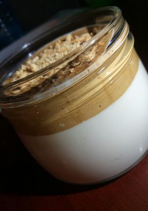A picture of Dalgona coffee.