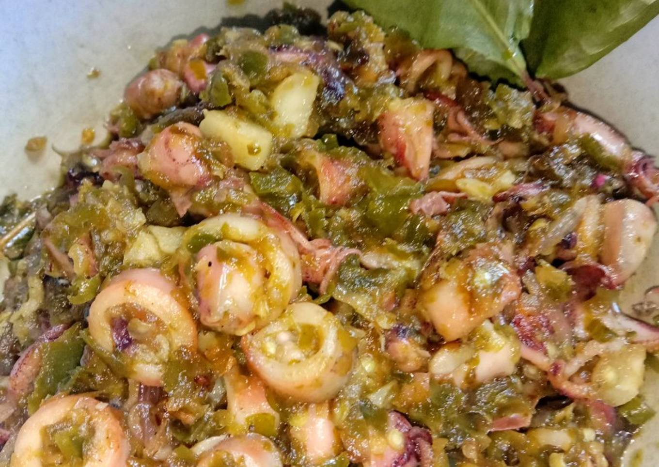 Cumi asin cabe ijo