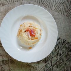 A picture of Carrot rice #Localfoodchallenge_Nairobiwest.