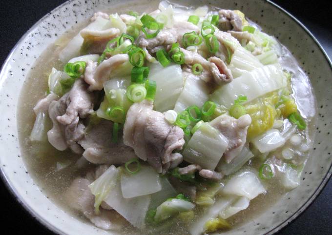 Step-by-Step Guide to Make Ultimate Simmered Wombok & Pork