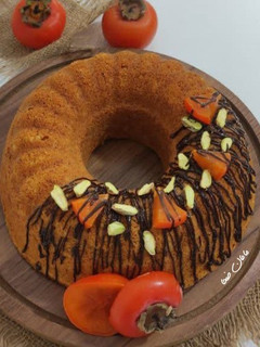 عکسی از دستور کیک خرمالو