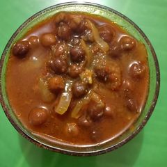 A picture of Black Chana Veg.