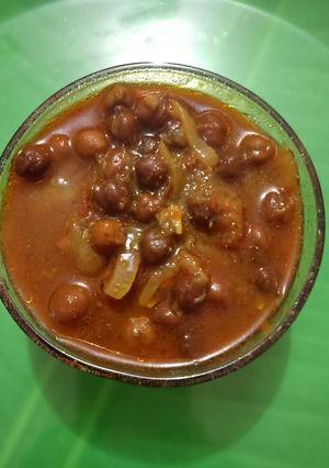 A picture of Black Chana Veg.