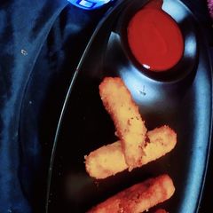 A picture of Veggi finger cutlet.