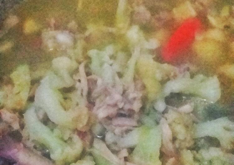 6. Sayur Kembang kol (SIMPLE) rice cooker 😊