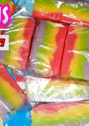 Foto resep Resep Cara Membuat Es Gabus Pelangi Praktis