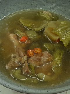 Foto resep Bakut Sayur Asin (non halal)