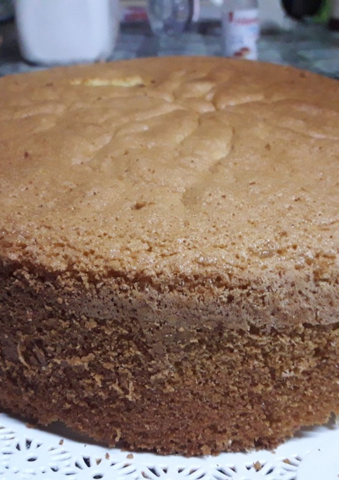 Una foto de Bizcochuelo en lata de dulce