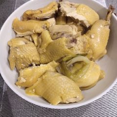 A picture of Chicken with Sesame Oil Steamed.