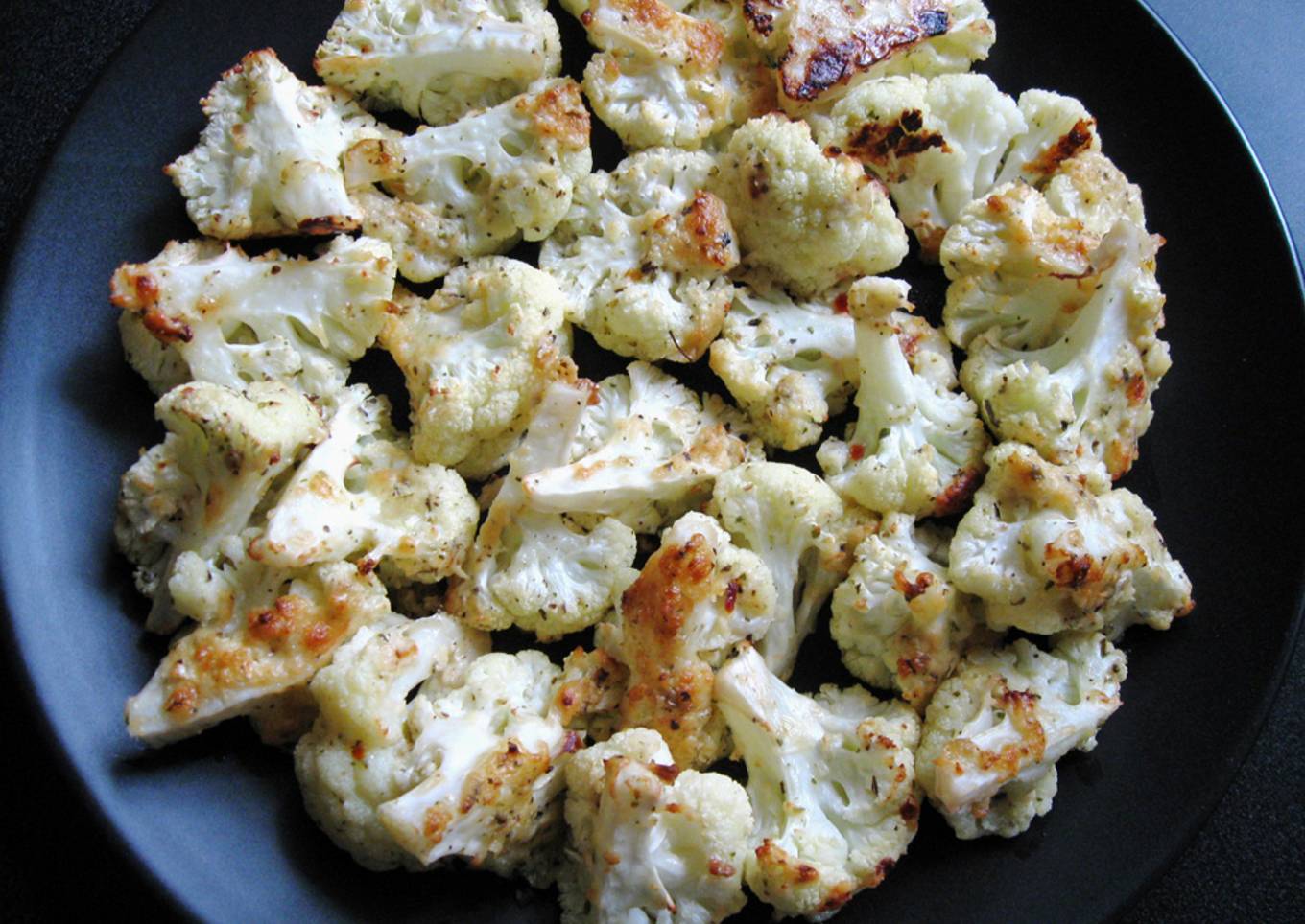 Roasted Parmesan Cauliflower