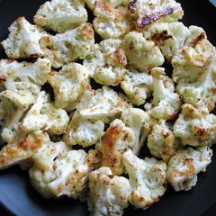 A picture of Roasted Parmesan Cauliflower.