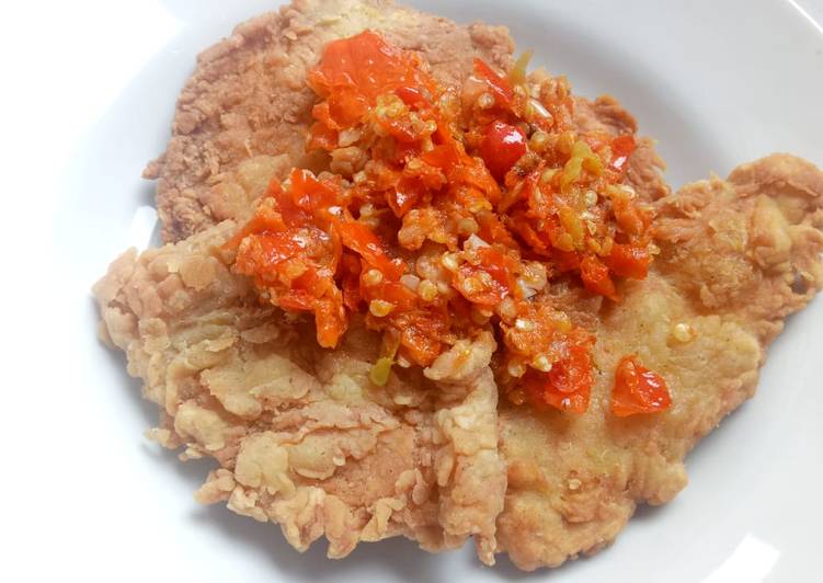 Resep Telor Geprek Anti Gagal