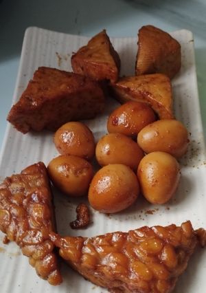 Foto resep Tahu tempe telur bacem
