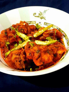 A picture of Murgh Kali Mirchi(Pepper Chicken).