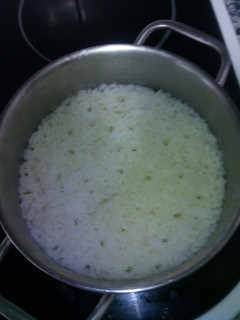 Una foto de Arroz blanco