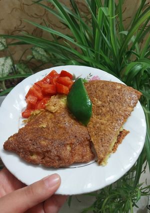 عکسی از دستور کوکو سیب زمینی بسیار ساده ، خوشمزه و فوری 😋