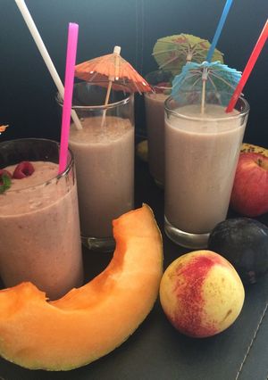 Una foto de Smoothies de frutas