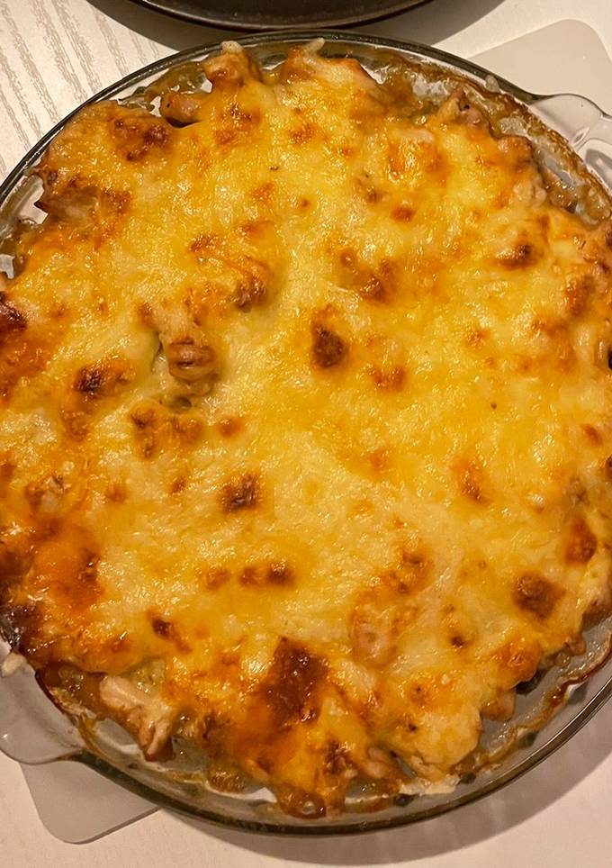 Жульєн з куркою і грибами