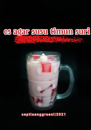 Foto resep Es Agar Susu Timun Suri