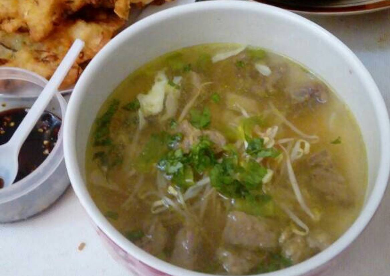 Soto daging bening khas boyolali