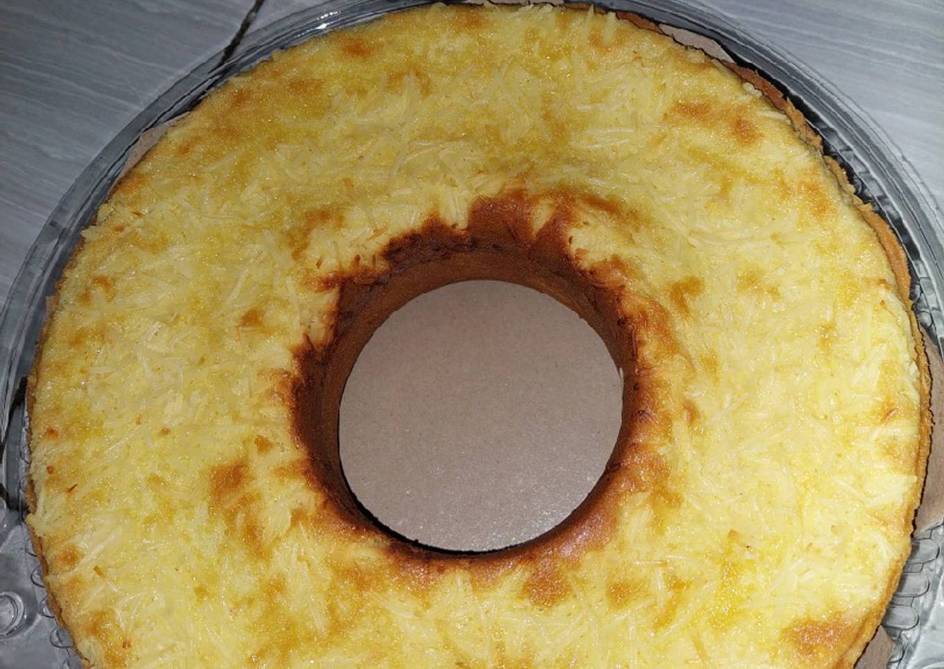 Bolu Vanilla Topping Keju