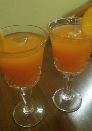 A picture of Orange Mocktail.