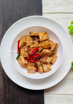 Foto resep Tahu Telur Saus Tiram
