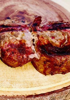 A picture of Rolled Flank Steak Kebabs.
