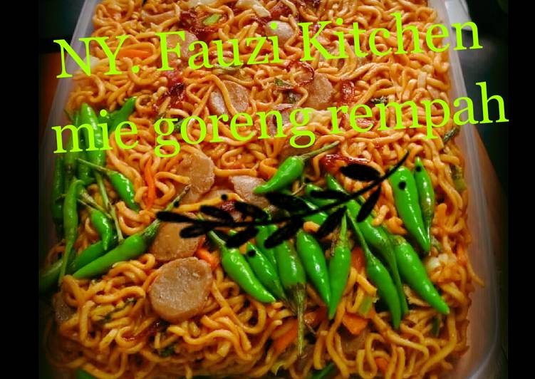 Resep Bakmie Goreng Rempah, Sempurna