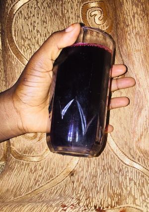 A picture of Zobo drink.