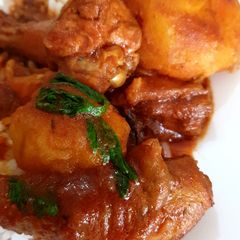 Divine Chicken Curry and Rice A picture of Divine Chicken Curry and Rice.