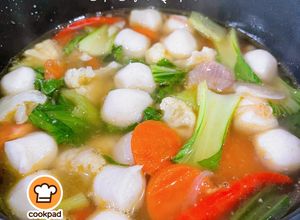 Gambar 👩‍🍳Sup Sayur Campur