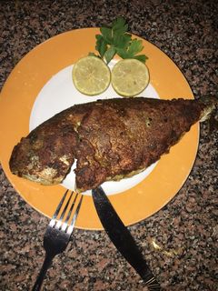 صورة لوصفة سمك مقلي