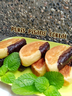 Foto resep 847. Pukis Pisang Coklat