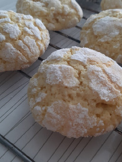 Kókuszos pöfeteg keksz recept fotója