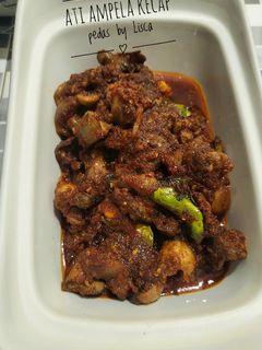 Foto resep Ati ampela kecap pedas