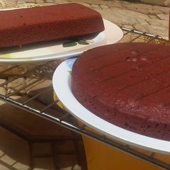 Super soft and yummy red velvet cake A picture of Super soft and yummy red velvet cake.