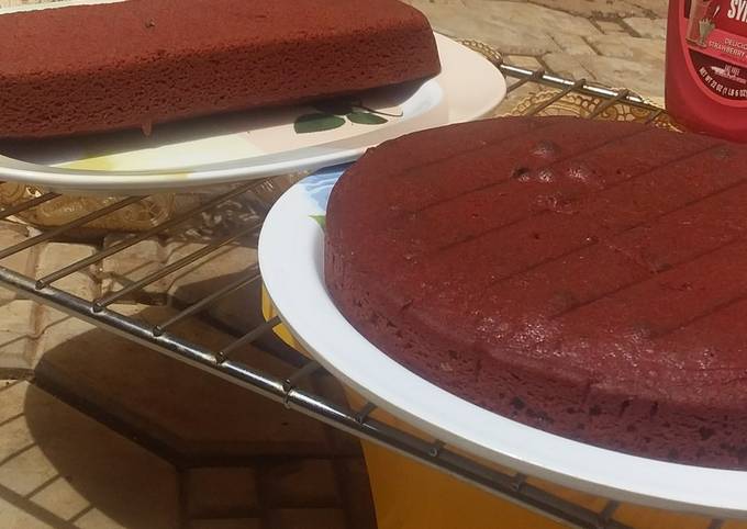 Super soft and yummy red velvet cake