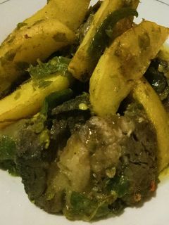Foto resep Dendeng Batokok Lado (cabe) Hijau