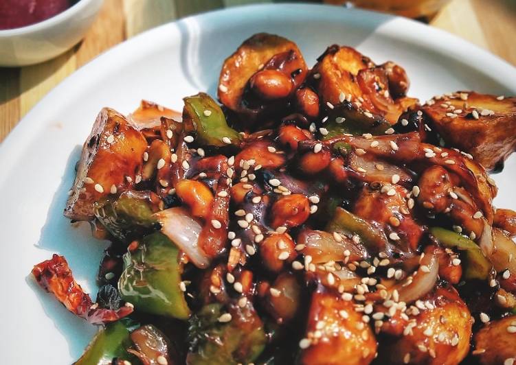 Kung pao potatoes