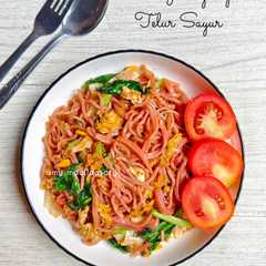 Mie Goreng Oplos Telur Sayur-レシピのメイン写真