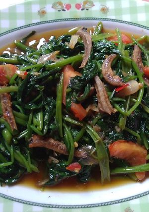Foto resep Tumis Kangkung Teri