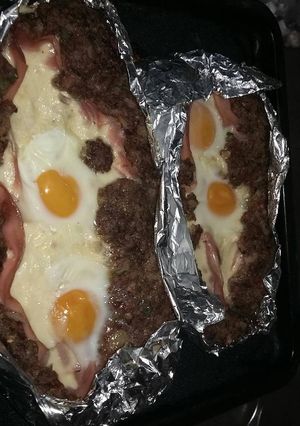 Una foto de Budín de carne