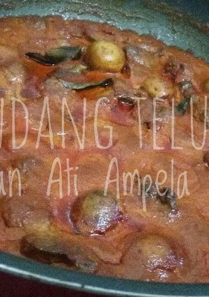 Foto resep Rendang Telur dan Ati Ampela